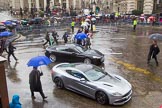 Lord Mayor's Show 2013: 78-Aston Martin Lagonda representing the Coachmakers- reflecting its modern association with the motor industry, the Company of Coachmakers and Coach Harness Makers is collaborating with Aston Martin, which this year celebrate 100 years of 'power, beauty and soul'..
Press stand opposite Mansion House, City of London,
London,
Greater London,
United Kingdom,
on 09 November 2013 at 11:43, image #950