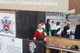 Lord Mayor's Show 2013: 82-Worshipful Company Of Joiners & Ceilers with Zunft Zur Zimmerleuten- the Joiners and Ceilers celebrates its long association with the Swiss Guild of the Zimmerleuten with a troop of horseman and latge contingnet of members in traditional costumes..
Press stand opposite Mansion House, City of London,
London,
Greater London,
United Kingdom,
on 09 November 2013 at 11:46, image #1007