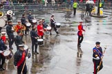 Lord Mayor's Show 2013: 87-National Youth Marching Band-looks to promote the good work of traditional youth marching bands across England..
Press stand opposite Mansion House, City of London,
London,
Greater London,
United Kingdom,
on 09 November 2013 at 11:48, image #1052