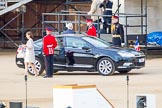 Beating Retreat 2014: The arrival of the French Ambassador, His Excellency Bernard Emié..
Horse Guards Parade, Westminster,
London SW1A,

United Kingdom,
on 11 June 2014 at 19:38, image #1