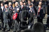 Remembrance Sunday 2012 Cenotaph March Past: Group E36 - Yangtze Incident Association..
Whitehall, Cenotaph,
London SW1,

United Kingdom,
on 11 November 2012 at 11:42, image #266