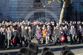 Remembrance Sunday 2012 Cenotaph March Past: Group F15 - National Gulf Veterans & Families Association and F16 - Fellowship of the Services..
Whitehall, Cenotaph,
London SW1,

United Kingdom,
on 11 November 2012 at 11:47, image #527