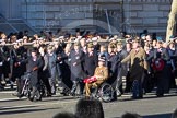 Remembrance Sunday 2012 Cenotaph March Past: Group A25 - Argyll & Sutherland Highlanders Regimental Association and A26 - Grenadier Guards Association..
Whitehall, Cenotaph,
London SW1,

United Kingdom,
on 11 November 2012 at 11:52, image #742