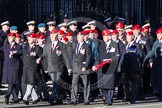 Remembrance Sunday 2012 Cenotaph March Past: Group B3, Royal Military Police Association..
Whitehall, Cenotaph,
London SW1,

United Kingdom,
on 11 November 2012 at 11:55, image #824