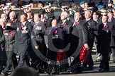 Remembrance Sunday 2012 Cenotaph March Past: Group B18 - Association of Ammunition Technicians..
Whitehall, Cenotaph,
London SW1,

United Kingdom,
on 11 November 2012 at 11:57, image #923