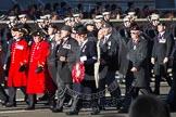 Remembrance Sunday 2012 Cenotaph March Past: Group B31 - Royal Army Service Corps & Royal Corps of Transport Association..
Whitehall, Cenotaph,
London SW1,

United Kingdom,
on 11 November 2012 at 11:59, image #1017