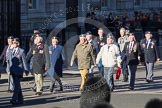 Remembrance Sunday 2012 Cenotaph March Past: Group C3 - Royal Air Forces Association and C4 - Royal Air Force Yatesbury Association..
Whitehall, Cenotaph,
London SW1,

United Kingdom,
on 11 November 2012 at 12:01, image #1083