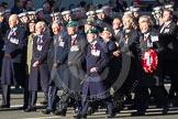 Remembrance Sunday 2012 Cenotaph March Past: Group D1 - South Atlantic Medal Association (www.sama82.org.uk), veterans of the Falklands war in 1982 and islanders from that time..
Whitehall, Cenotaph,
London SW1,

United Kingdom,
on 11 November 2012 at 12:04, image #1203