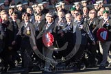 Remembrance Sunday 2012 Cenotaph March Past: Group D1 - South Atlantic Medal Association (www.sama82.org.uk), veterans of the Falklands war in 1982 and islanders from that time..
Whitehall, Cenotaph,
London SW1,

United Kingdom,
on 11 November 2012 at 12:04, image #1215