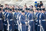 A RAF Regiment detachment in front of the Foreign and Commonwealth Building.