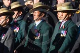 Remembrance Sunday Cenotaph March Past 2013: D2 - British Gurkha Welfare Association..
Press stand opposite the Foreign Office building, Whitehall, London SW1,
London,
Greater London,
United Kingdom,
on 10 November 2013 at 11:38, image #35