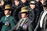 Remembrance Sunday Cenotaph March Past 2013: D2 - British Gurkha Welfare Association..
Press stand opposite the Foreign Office building, Whitehall, London SW1,
London,
Greater London,
United Kingdom,
on 10 November 2013 at 11:39, image #45