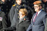 Remembrance Sunday Cenotaph March Past 2013: E33 - Royal Naval Medical Branch Ratings & Sick Berth Staff Association..
Press stand opposite the Foreign Office building, Whitehall, London SW1,
London,
Greater London,
United Kingdom,
on 10 November 2013 at 11:48, image #636