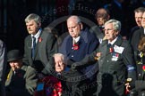 Remembrance Sunday Cenotaph March Past 2013: M11 - British Resistance Movement (Coleshill Auxiliary Research Team)..
Press stand opposite the Foreign Office building, Whitehall, London SW1,
London,
Greater London,
United Kingdom,
on 10 November 2013 at 12:10, image #1938