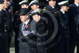 Remembrance Sunday at the Cenotaph in London 2014: Group C1 - Royal Air Forces Association.
Press stand opposite the Foreign Office building, Whitehall, London SW1,
London,
Greater London,
United Kingdom,
on 09 November 2014 at 11:37, image #23