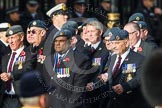 Remembrance Sunday at the Cenotaph in London 2014: Group C2 - Royal Air Force Regiment Association.
Press stand opposite the Foreign Office building, Whitehall, London SW1,
London,
Greater London,
United Kingdom,
on 09 November 2014 at 11:38, image #69