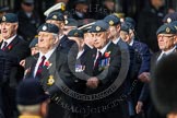Remembrance Sunday at the Cenotaph in London 2014: Group C2 - Royal Air Force Regiment Association.
Press stand opposite the Foreign Office building, Whitehall, London SW1,
London,
Greater London,
United Kingdom,
on 09 November 2014 at 11:38, image #72