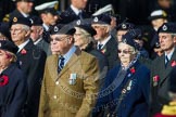 Remembrance Sunday at the Cenotaph in London 2014: Group C4 - Royal Observer Corps Association.
Press stand opposite the Foreign Office building, Whitehall, London SW1,
London,
Greater London,
United Kingdom,
on 09 November 2014 at 11:38, image #92
