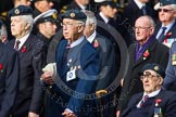Remembrance Sunday at the Cenotaph in London 2014: Group C5 - National Service (Royal Air Force) Association.
Press stand opposite the Foreign Office building, Whitehall, London SW1,
London,
Greater London,
United Kingdom,
on 09 November 2014 at 11:39, image #107