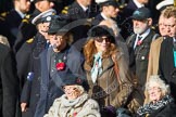 Remembrance Sunday at the Cenotaph in London 2014: Group C16 - Women's Auxiliary Air Force.
Press stand opposite the Foreign Office building, Whitehall, London SW1,
London,
Greater London,
United Kingdom,
on 09 November 2014 at 11:40, image #152