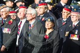 Remembrance Sunday at the Cenotaph in London 2014: Group C20 - Federation of Royal Air Force Apprentice & Boy Entrant
Associations.
Press stand opposite the Foreign Office building, Whitehall, London SW1,
London,
Greater London,
United Kingdom,
on 09 November 2014 at 11:40, image #170
