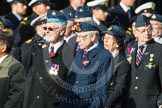 Remembrance Sunday at the Cenotaph in London 2014: Group C20 - Federation of Royal Air Force Apprentice & Boy Entrant
Associations.
Press stand opposite the Foreign Office building, Whitehall, London SW1,
London,
Greater London,
United Kingdom,
on 09 November 2014 at 11:40, image #177