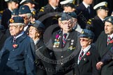 Remembrance Sunday at the Cenotaph in London 2014: Group C21 - Royal Air Force Air Loadmasters Association.
Press stand opposite the Foreign Office building, Whitehall, London SW1,
London,
Greater London,
United Kingdom,
on 09 November 2014 at 11:40, image #178
