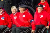 Remembrance Sunday at the Cenotaph in London 2014: Group C25 - British Ex-Services Wheelchair Sports Association.
Press stand opposite the Foreign Office building, Whitehall, London SW1,
London,
Greater London,
United Kingdom,
on 09 November 2014 at 11:42, image #228
