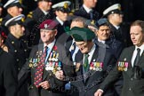 Remembrance Sunday at the Cenotaph in London 2014: Group D6 - TRBL Ex-Service Members.
Press stand opposite the Foreign Office building, Whitehall, London SW1,
London,
Greater London,
United Kingdom,
on 09 November 2014 at 11:44, image #310
