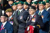 Remembrance Sunday at the Cenotaph in London 2014: Group D6 - TRBL Ex-Service Members.
Press stand opposite the Foreign Office building, Whitehall, London SW1,
London,
Greater London,
United Kingdom,
on 09 November 2014 at 11:44, image #316
