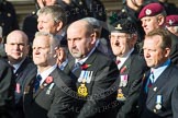 Remembrance Sunday at the Cenotaph in London 2014: Group D19 - South Atlantic Medal Association.
Press stand opposite the Foreign Office building, Whitehall, London SW1,
London,
Greater London,
United Kingdom,
on 09 November 2014 at 11:46, image #396
