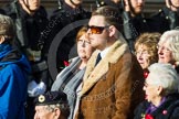 Remembrance Sunday at the Cenotaph in London 2014: Group D23 - British Nuclear Test Veterans Association.
Press stand opposite the Foreign Office building, Whitehall, London SW1,
London,
Greater London,
United Kingdom,
on 09 November 2014 at 11:46, image #426