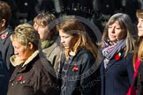 Remembrance Sunday at the Cenotaph in London 2014: Group D23 - British Nuclear Test Veterans Association.
Press stand opposite the Foreign Office building, Whitehall, London SW1,
London,
Greater London,
United Kingdom,
on 09 November 2014 at 11:46, image #428