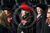 Remembrance Sunday at the Cenotaph in London 2014: Group D24 - War Widows Association.
Press stand opposite the Foreign Office building, Whitehall, London SW1,
London,
Greater London,
United Kingdom,
on 09 November 2014 at 11:47, image #433