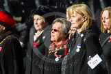 Remembrance Sunday at the Cenotaph in London 2014: Group D24 - War Widows Association.
Press stand opposite the Foreign Office building, Whitehall, London SW1,
London,
Greater London,
United Kingdom,
on 09 November 2014 at 11:47, image #436