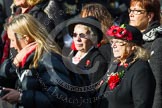 Remembrance Sunday at the Cenotaph in London 2014: Group D24 - War Widows Association.
Press stand opposite the Foreign Office building, Whitehall, London SW1,
London,
Greater London,
United Kingdom,
on 09 November 2014 at 11:47, image #451