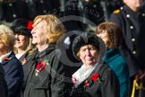 Remembrance Sunday at the Cenotaph in London 2014: Group D24 - War Widows Association.
Press stand opposite the Foreign Office building, Whitehall, London SW1,
London,
Greater London,
United Kingdom,
on 09 November 2014 at 11:47, image #458