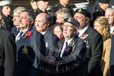 Remembrance Sunday at the Cenotaph in London 2014: Group E17 - HMS Ganges Association.
Press stand opposite the Foreign Office building, Whitehall, London SW1,
London,
Greater London,
United Kingdom,
on 09 November 2014 at 11:51, image #697