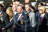 Remembrance Sunday at the Cenotaph in London 2014: Group E17 - HMS Ganges Association.
Press stand opposite the Foreign Office building, Whitehall, London SW1,
London,
Greater London,
United Kingdom,
on 09 November 2014 at 11:51, image #699