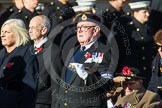Remembrance Sunday at the Cenotaph in London 2014: Group E17 - HMS Ganges Association.
Press stand opposite the Foreign Office building, Whitehall, London SW1,
London,
Greater London,
United Kingdom,
on 09 November 2014 at 11:52, image #705