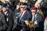 Remembrance Sunday at the Cenotaph in London 2014: Group F14 - National Malaya & Borneo Veterans Association.
Press stand opposite the Foreign Office building, Whitehall, London SW1,
London,
Greater London,
United Kingdom,
on 09 November 2014 at 11:58, image #1024