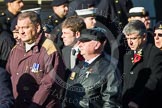 Remembrance Sunday at the Cenotaph in London 2014: Group F15 - National Gulf Veterans & Families Association.
Press stand opposite the Foreign Office building, Whitehall, London SW1,
London,
Greater London,
United Kingdom,
on 09 November 2014 at 11:58, image #1048