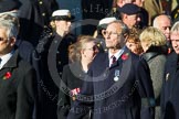 Remembrance Sunday at the Cenotaph in London 2014: Group F20 - Showmens' Guild of Great Britain.
Press stand opposite the Foreign Office building, Whitehall, London SW1,
London,
Greater London,
United Kingdom,
on 09 November 2014 at 11:59, image #1105