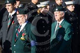 Remembrance Sunday at the Cenotaph in London 2014: Group A7 - Light Infantry Association.
Press stand opposite the Foreign Office building, Whitehall, London SW1,
London,
Greater London,
United Kingdom,
on 09 November 2014 at 12:00, image #1156