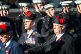 Remembrance Sunday at the Cenotaph in London 2014: Group A13 - Black Watch Association.
Press stand opposite the Foreign Office building, Whitehall, London SW1,
London,
Greater London,
United Kingdom,
on 09 November 2014 at 12:02, image #1277
