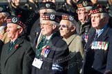 Remembrance Sunday at the Cenotaph in London 2014: Group A14 - Gordon Highlanders Association.
Press stand opposite the Foreign Office building, Whitehall, London SW1,
London,
Greater London,
United Kingdom,
on 09 November 2014 at 12:03, image #1283