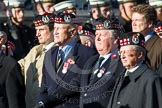 Remembrance Sunday at the Cenotaph in London 2014: Group A14 - Gordon Highlanders Association.
Press stand opposite the Foreign Office building, Whitehall, London SW1,
London,
Greater London,
United Kingdom,
on 09 November 2014 at 12:03, image #1284