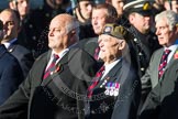 Remembrance Sunday at the Cenotaph in London 2014: Group A18 - Coldstream Guards Association.
Press stand opposite the Foreign Office building, Whitehall, London SW1,
London,
Greater London,
United Kingdom,
on 09 November 2014 at 12:03, image #1318