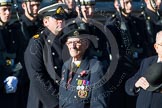 Remembrance Sunday at the Cenotaph in London 2014: Group A26 - Royal Hampshire Regiment Comrades Association.
Press stand opposite the Foreign Office building, Whitehall, London SW1,
London,
Greater London,
United Kingdom,
on 09 November 2014 at 12:04, image #1375