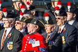 Remembrance Sunday at the Cenotaph in London 2014: Group A27 - Royal Northumberland Fusiliers.
Press stand opposite the Foreign Office building, Whitehall, London SW1,
London,
Greater London,
United Kingdom,
on 09 November 2014 at 12:04, image #1385